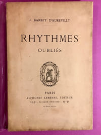 Rhythmes oubliés.
