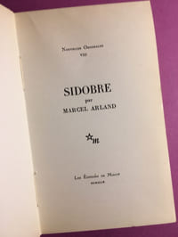 Sidobre [envoi de l'auteur]