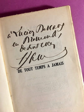 De tout temps à jamais. Poésie [envoi de l'auteur]. JAMMES, Francis.