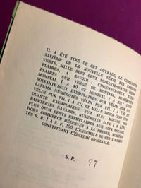 Je vous écris… La nuit et les sources [envoi de l'auteur]