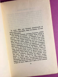 Je vous écris… La nuit et les sources [envoi de l'auteur]