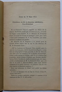 (Société archéologique du Finistère). Séance du 30 Mars 1911.