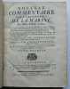 Nouveau Commentaire sur l'Ordonnance de la Marine du mois d'Août 1681.. VALIN, René-Josué.