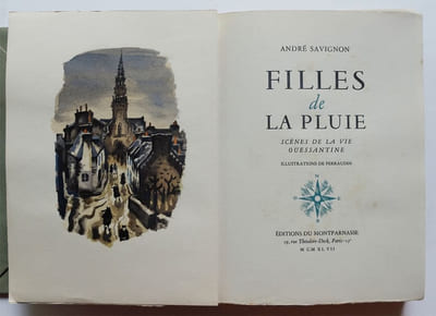 Filles de la pluie. Scènes de la vie ouessantine.