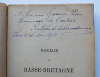 Voyage en Basse-Bretagne chez les "Bigouden" de Pont-l'Abbé, après vingt ans de voyages dans l'Inde et l'Indo-Chine, 1855 à 1866 – 1872 à 1882.