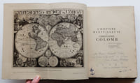 L'Histoire merveilleuse de Christophe Colomb, Gouverneur d'Hispaniola, vice-roi des Indes, grand amiral de la mer océane.