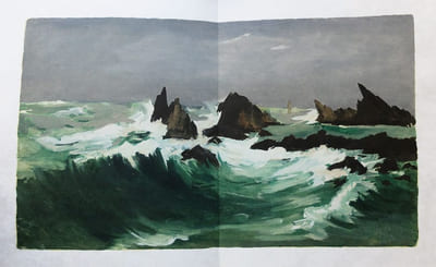 Filles de la Pluie. Scènes de la vie ouessantine.