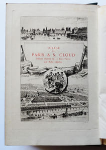 Voyage de Paris à S. Cloud par Mer & par Terre.