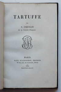 Tartuffe.