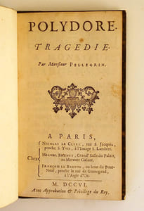 Polydore. Tragédie.