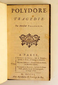 Polydore. Tragédie.