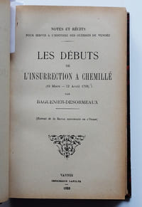 Réunion de dix-sept textes, "Opuscules historiques".