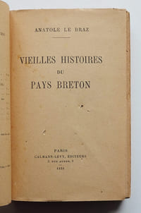 Vieilles Histoires du Pays breton.