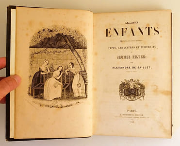Les Enfants peints par eux-mêmes ; types, caractères et portraits de jeunes filles.