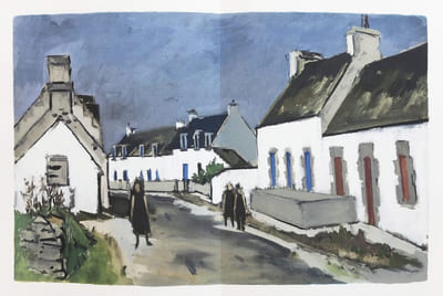 Filles de la Pluie. Scènes de la vie ouessantine.