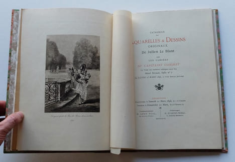 Catalogue des Aquarelles & Dessins originaux de Julien Le Blant pour les Cahiers du Capitaine Coignet.. (LE BLANT, Julien).