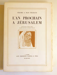 L'An prochain à Jérusalem.
