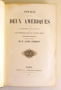 Voyage dans les deux Amériques.