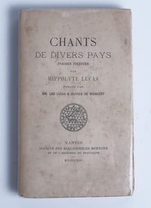 Chants de divers pays (poésies inédites).