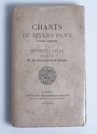 Chants de divers pays (poésies inédites).