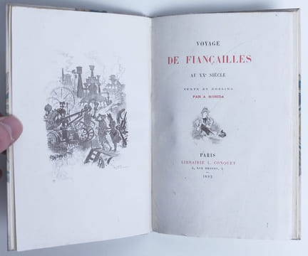 Voyage de Fiançailles au XXe siècle.. ROBIDA, Albert.