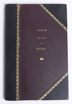 Notice sur l'île de Bouin, avec cartes, photographies et croquis intercalés dans le texte.. (Manuscrit).