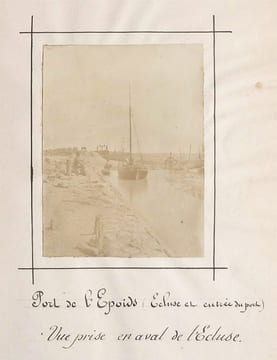 Notice sur l'île de Bouin, avec cartes, photographies et croquis intercalés dans le texte.. (Manuscrit).