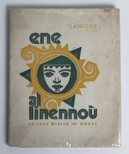 Ene al linennoù, ar skeudennoù ivez gantañ.