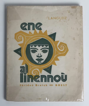 Ene al linennoù, ar skeudennoù ivez gantañ.. LANGLEIZ [LANGLAIS, Xavier de].