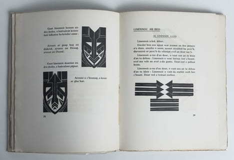 Ene al linennoù, ar skeudennoù ivez gantañ.. LANGLEIZ [LANGLAIS, Xavier de].