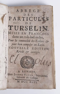 Abrégé des particules.