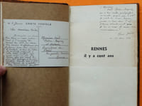 Rennes il y a cent ans. Causeries radiodiffusées au studio de Radio-Rennes P. T. T. 1932-1933.
