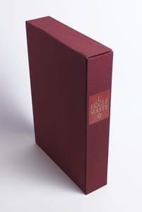 Le Livre de l'Ecclésiaste.