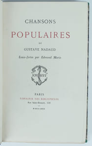Chansons.