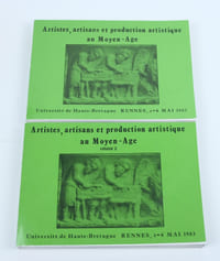Artistes, artisans et production artistique au Moyen-Âge.