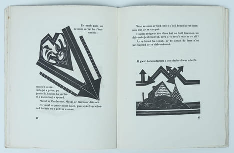Ene al linennoù, ar skeudennoù ivez gantañ.. LANGLEIZ [LANGLAIS, Xavier de].