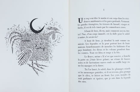 L'Ombre à manger. Légende de la Ténèbre et du Vent.. LE BIHAN, Louis.