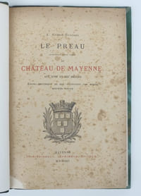 Le Préau, aujourd'hui jardin public, du Château de Mayenne aux XVIIIe et XIXe siècles. Étude historique de son occupation par divers services publics.