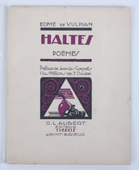 Haltes. Poèmes.