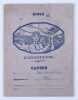 Cahier de caisse pour le Grand L&eacute;gendaire breton de Ronan Pichery et Ren&eacute;-Yves Creston. . (Manuscrit).