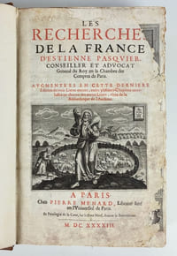 Les Recherches de la France.