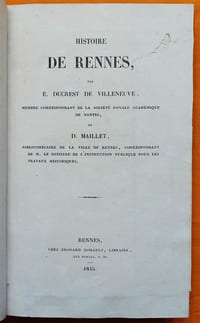 Histoire de Rennes.