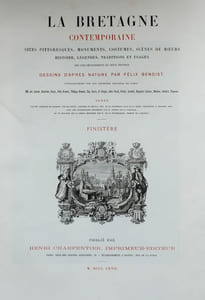 La Bretagne contemporaine. Sites pittoresques, monuments, costumes, scènes de mœurs, histoire, légendes, traditions et usages des cinq départements de cette province.
