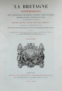 La Bretagne contemporaine. Sites pittoresques, monuments, costumes, scènes de mœurs, histoire, légendes, traditions et usages des cinq départements de cette province.