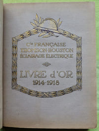 Livre d'Or de la Guerre 1914-1918.