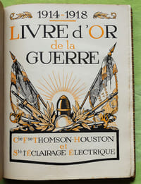 Livre d'Or de la Guerre 1914-1918.