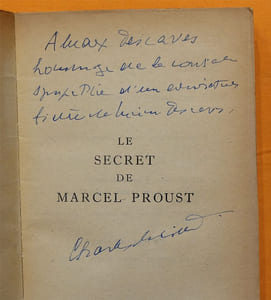Le Secret de Marcel Proust.
