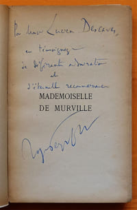 Mademoiselle de Murville.
