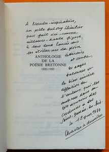 Anthologie de la Poésie bretonne, 1880-1980.