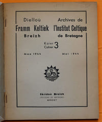 Archives de l'Institut Celtique de Bretagne.